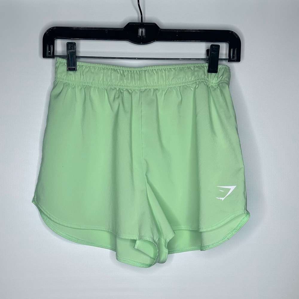 Gymshark Green Running Short Small